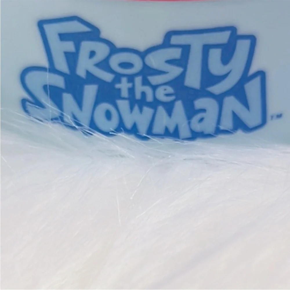 Rae Dunn Jolly‎ Happy Fun Frosty Mug Cup With Frosty The Snowman Hat Topper